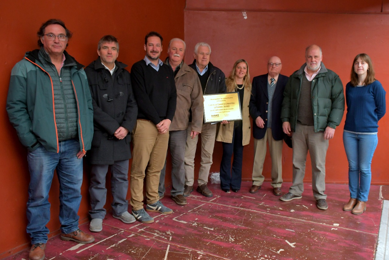 La Cámara recibió un reconocimiento por sus 100 Años