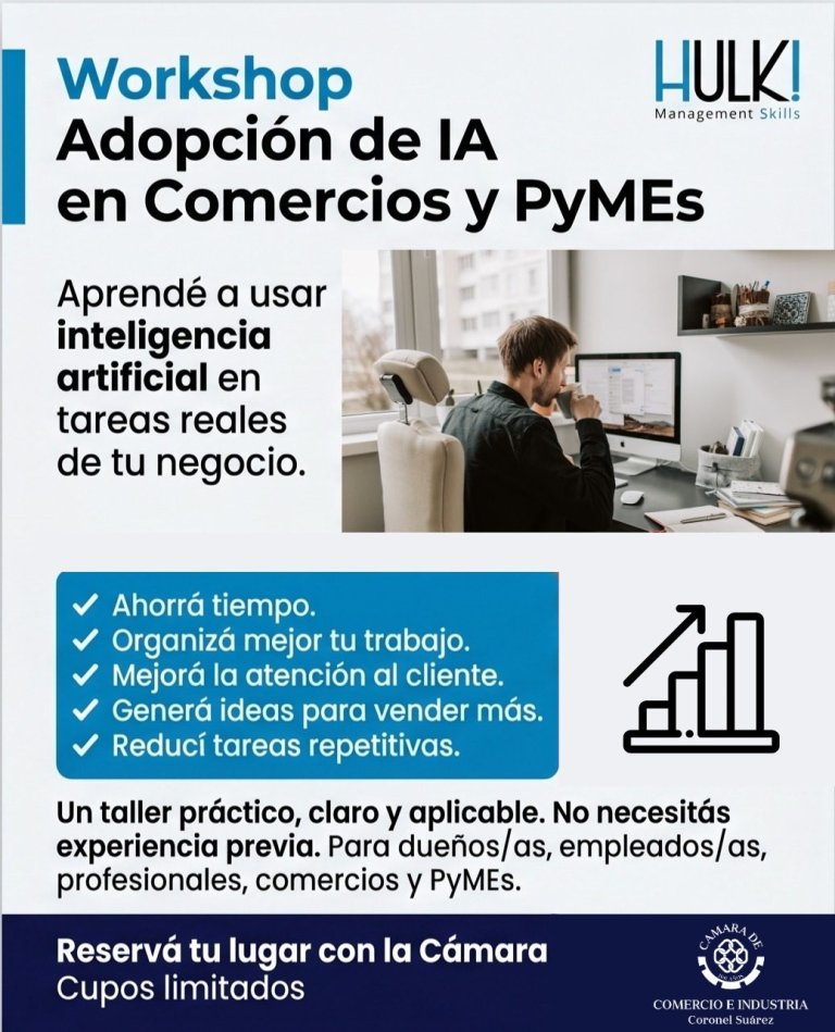 Workshop de IA Aplicada a Comercios y Pymes